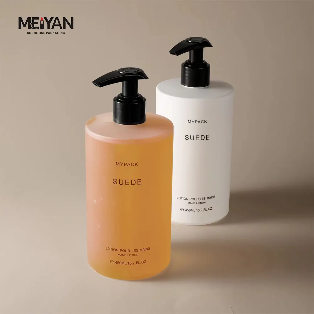 Luxury suede soft rubber touch bottle 225ml 280ml 350ml 450ml