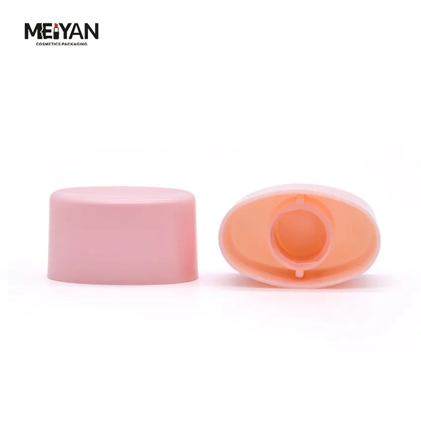 MYPACK hot sell soft touch black flat empty hand cream BB cream sunscreen cosmetic packaging tubes with electroplated cap