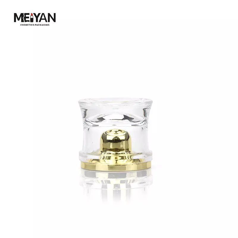 MYPACK custom face wash hand care soft cosmetic squeeze plastic luxury green tube and clear acrylic cap with gold mouth