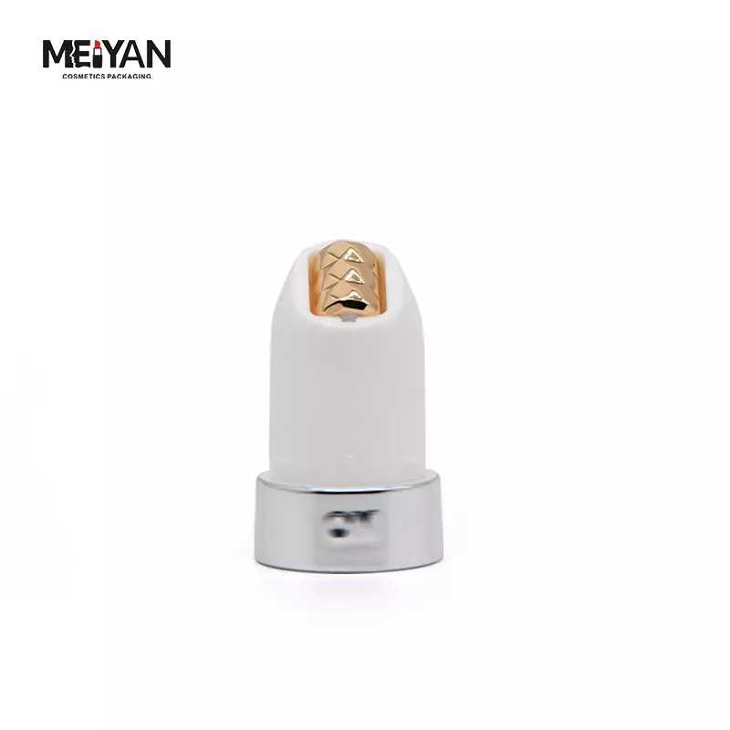 MYPACK luxury unique holographic bevel roller and facial lift massage bb cream eye essence cosmetic tube packaging