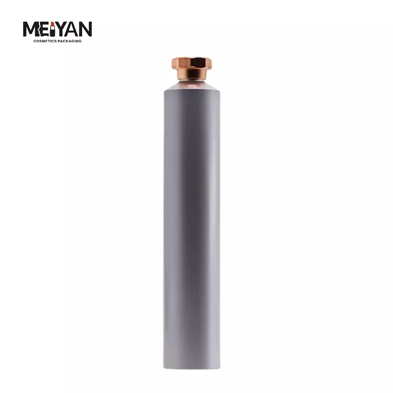 MYPACK new 60g135g300g aluminium tubes cosmetic colored for hair dye paste toothpaste metal tube with octagon cap