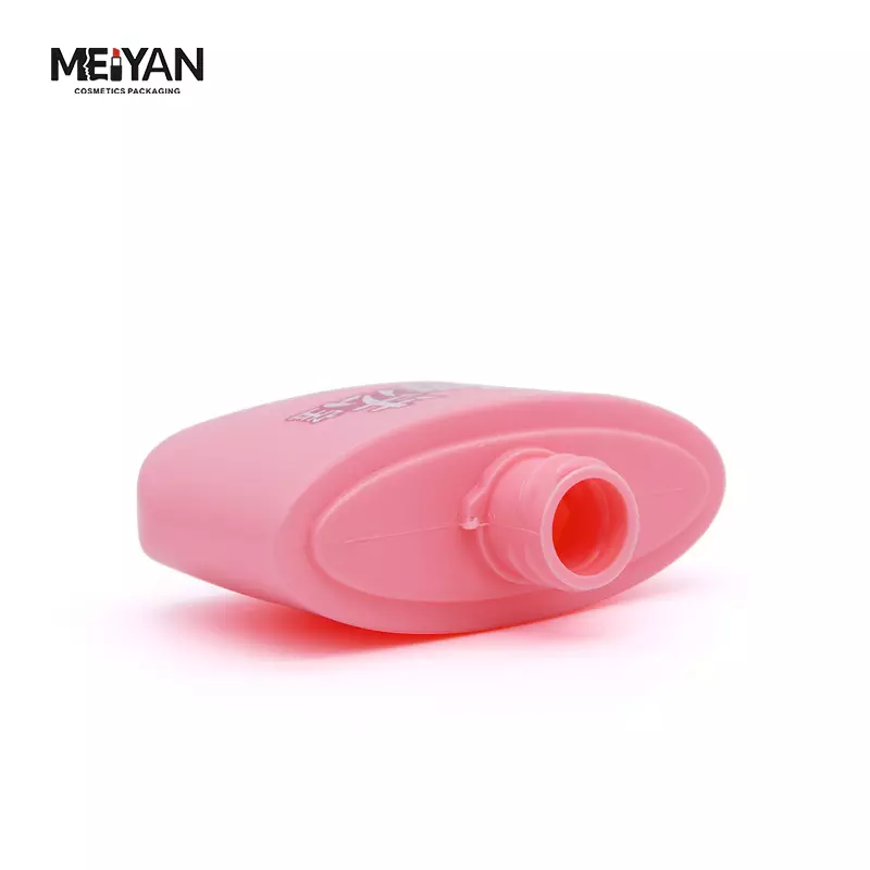 MYPACK custom empty 40ml50ml cute pink neck body skincare massage roller oil bottle