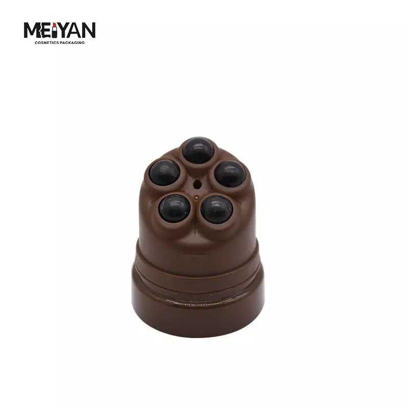 MYPACK customized PE plastic empty squeeze cosmetic tube massage roller ball for body cream 150ml