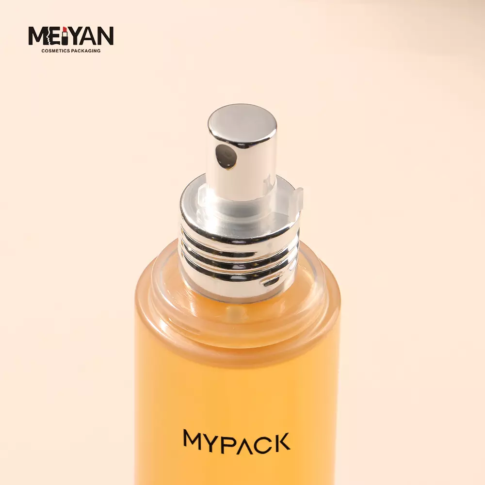 MYPACK eco friendly 100ml 120ml empty pet body oil hair salon fine mist spray lotion bottles with pump lid