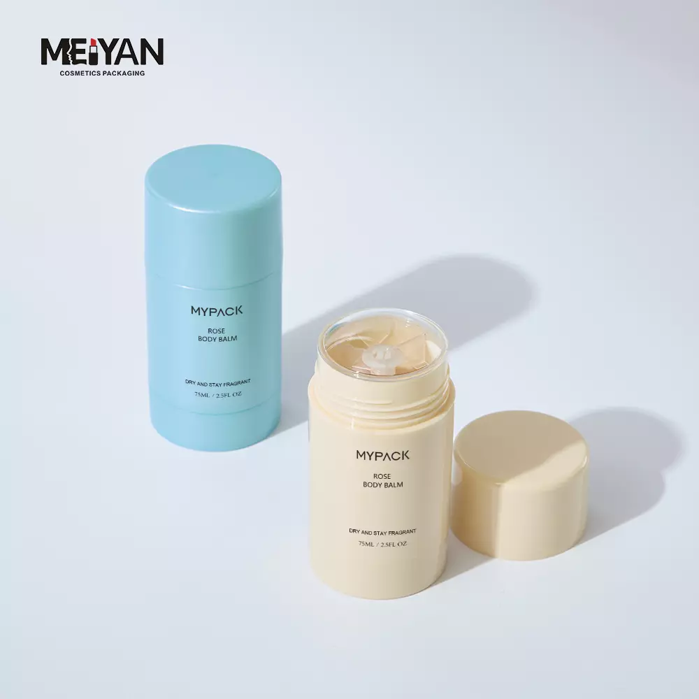 MYPACK custom empty pp plastic moisturizing face and body clear sunscreen stick tube bottle 15ml 50ml