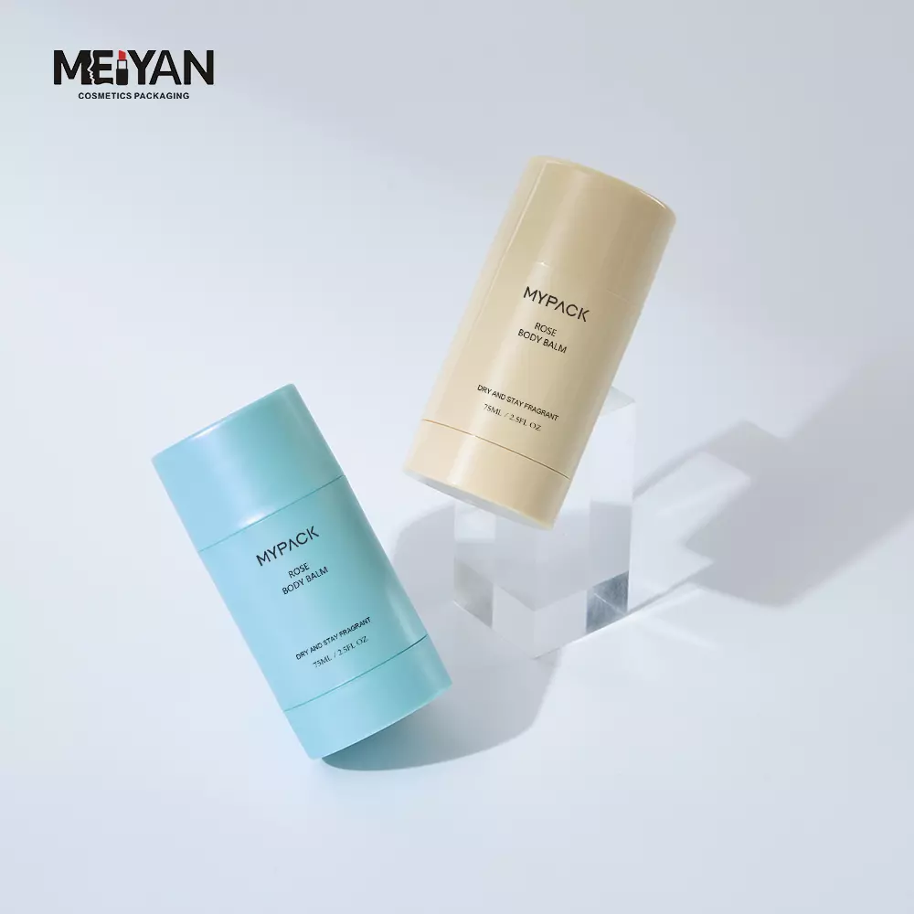 MYPACK custom empty pp plastic moisturizing face and body clear sunscreen stick tube bottle 15ml 50ml