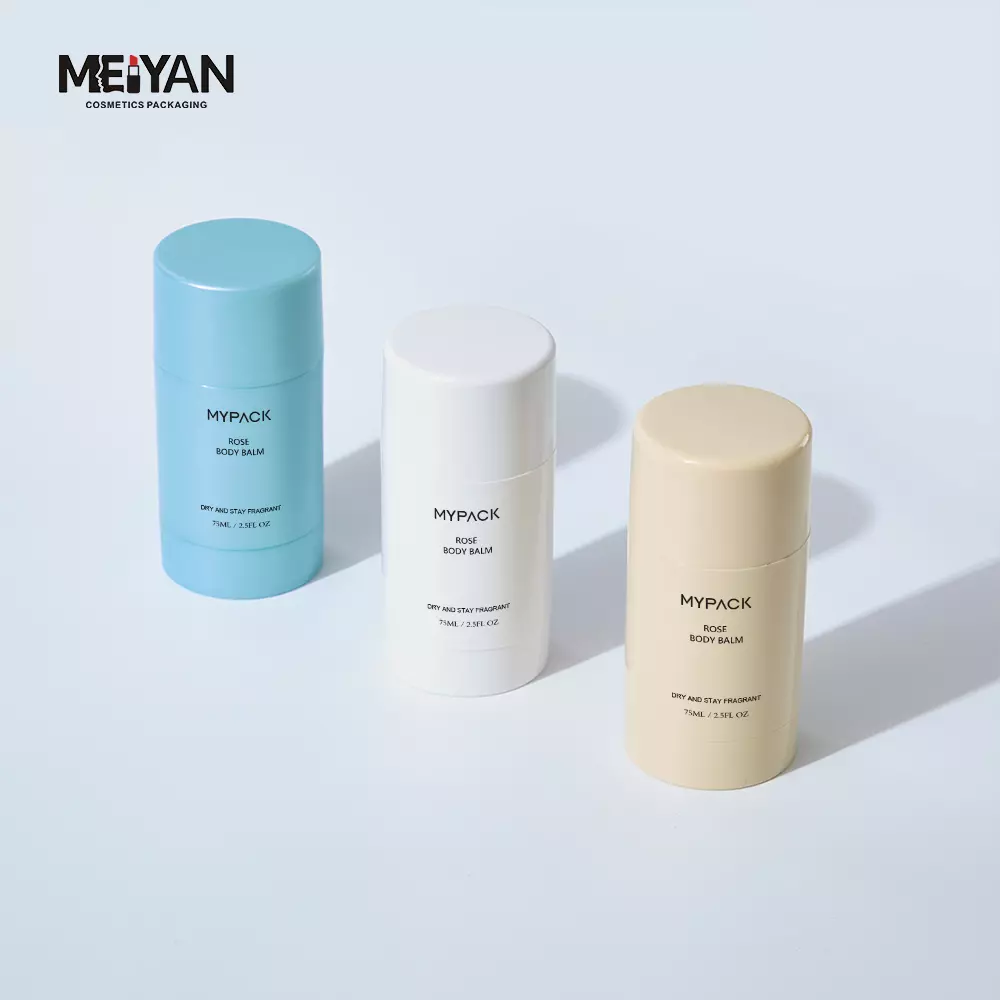 MYPACK custom empty pp plastic moisturizing face and body clear sunscreen stick tube bottle 15ml 50ml