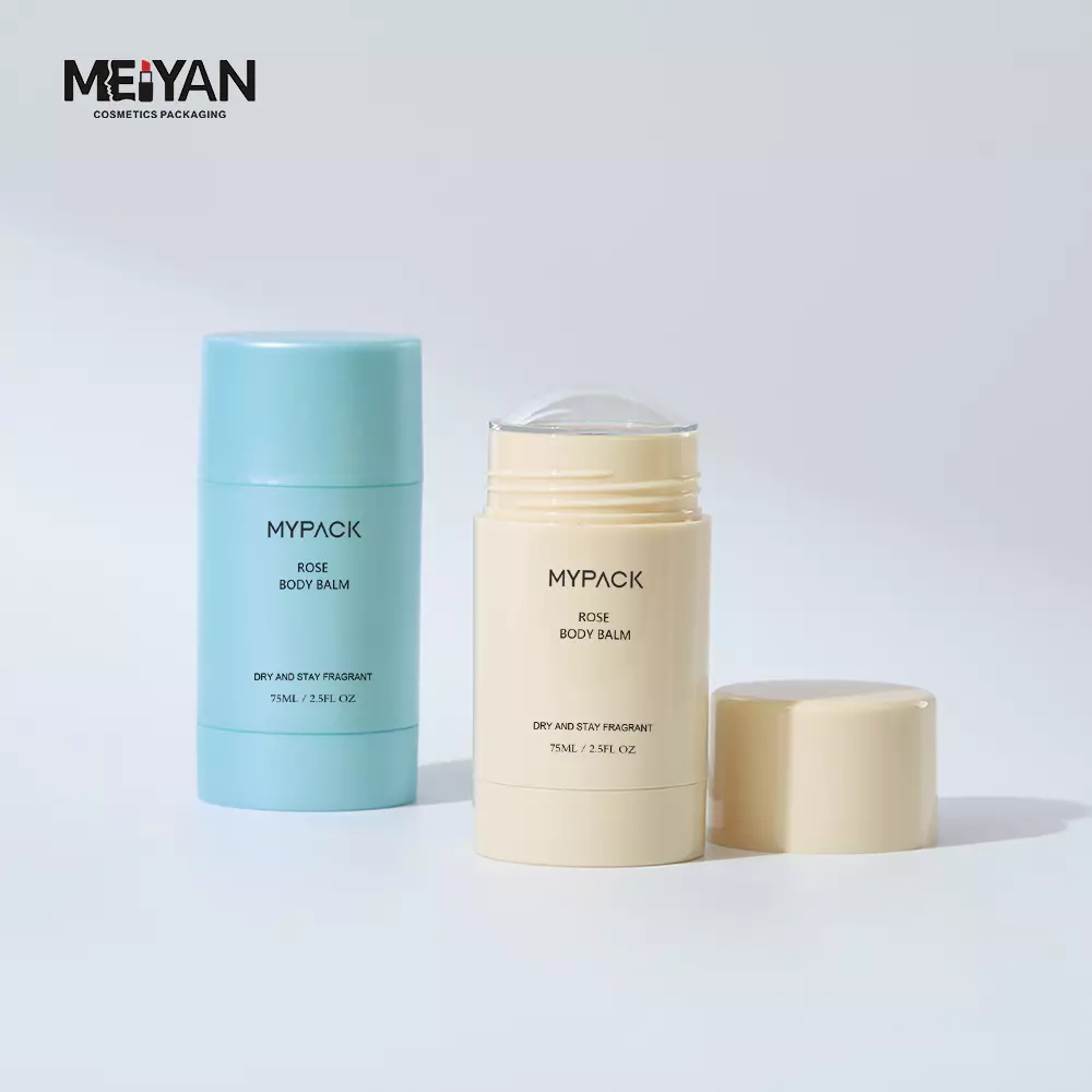 MYPACK custom empty pp plastic moisturizing face and body clear sunscreen stick tube bottle 15ml 50ml