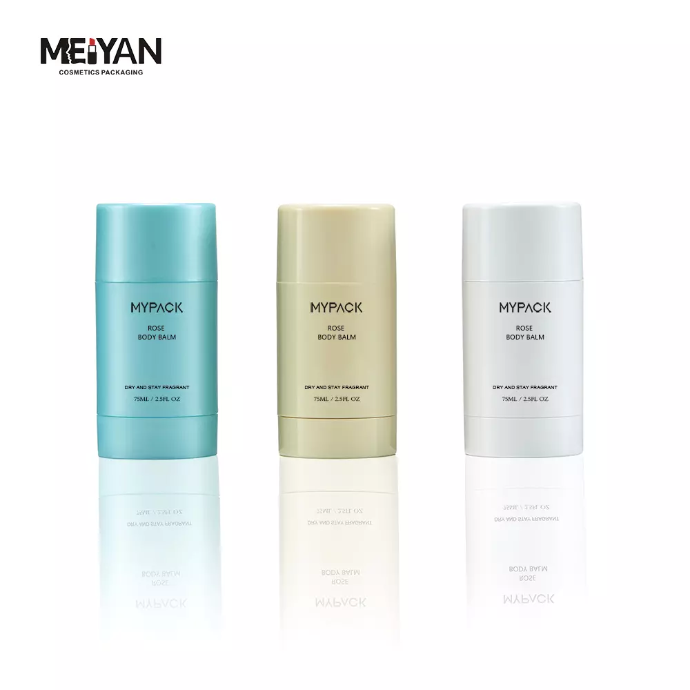 MYPACK custom empty pp plastic moisturizing face and body clear sunscreen stick tube bottle 15ml 50ml