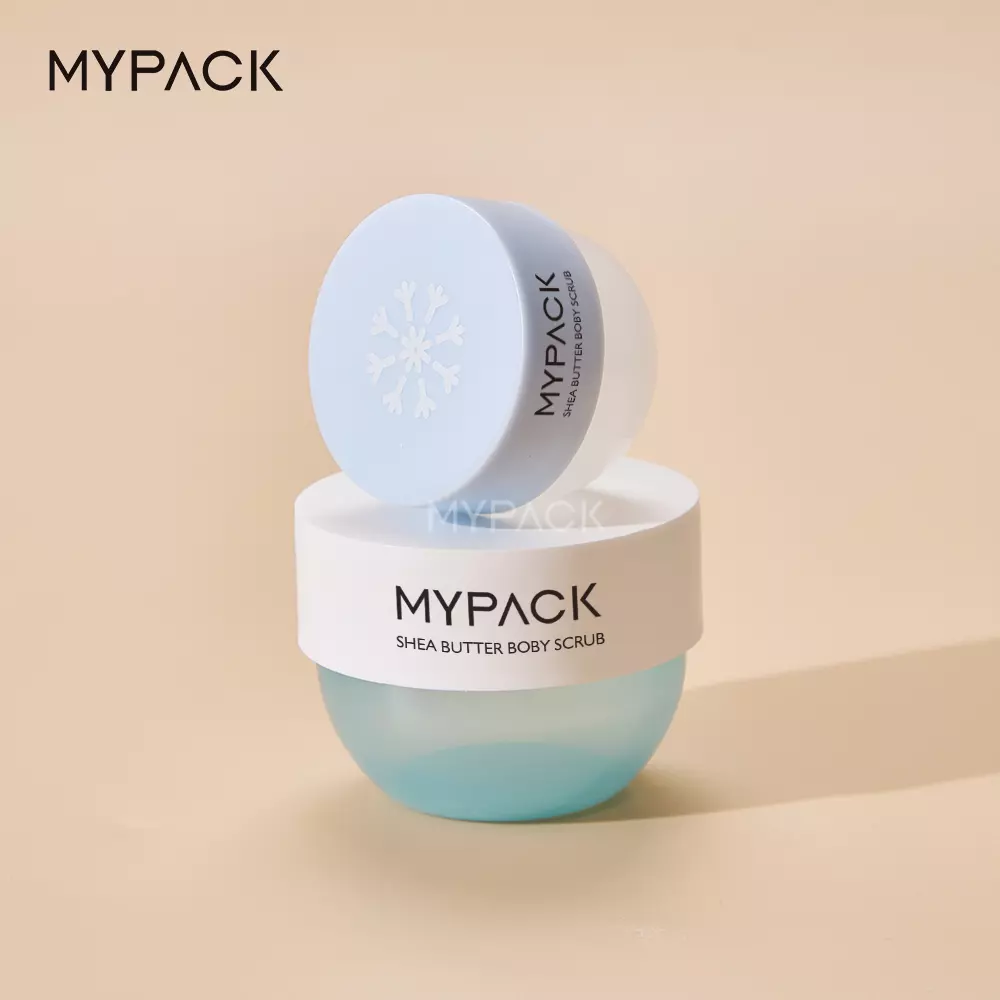 luxury unique cream containers bowl shape cosmetic hair mask body butter body scrub packaging jars containers 200ml 250ml 300g